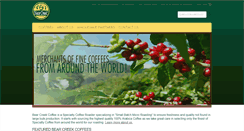 Desktop Screenshot of bearcreekcoffee.com